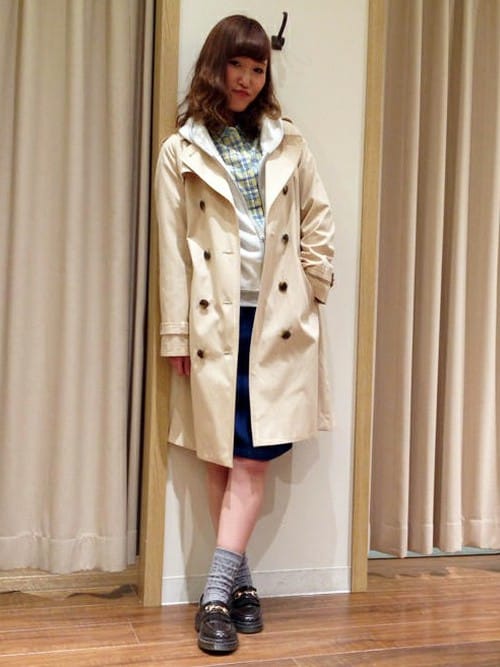 Maruco Ikka 太田店 Ikkaのトレンチコートを使ったコーディネート Wear