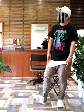 93NOさん（メンズ・165cm）の夏コーディネート