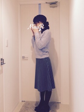 MaaRさん（レディース・168cm）の冬コーディネート