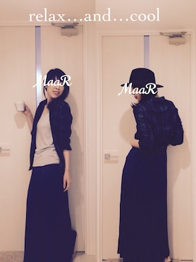 「タータンチェック」｜MaaRさん（レディース・168cm）の春コーディネート