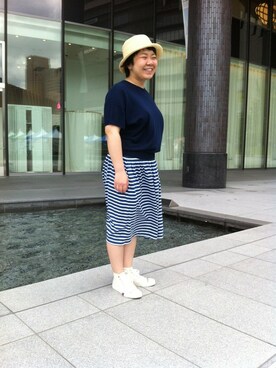 くぼたさん（レディース・153cm）の春コーディネート