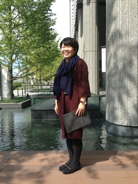 くぼたさん（レディース・153cm）の秋コーディネート