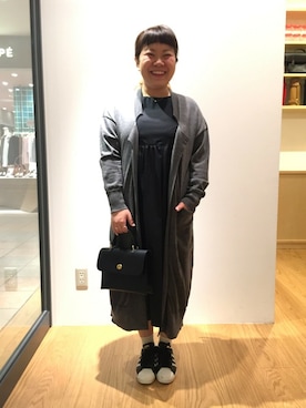 「leglazik」｜「アイテム（ワンピース/ドレス）」を使った、くぼたさん（レディース・153cm）の夏コーディネート