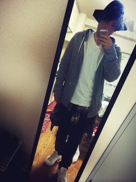 田口大空さん（メンズ・175cm）の秋コーディネート