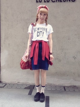 チェリーさん（レディース・160cm）の夏コーディネート