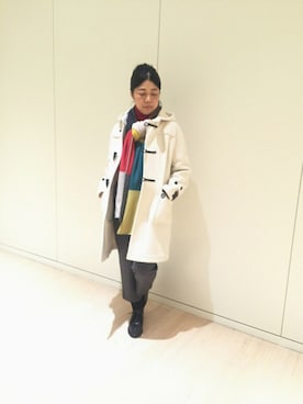 「TOUJOURS（トゥジュー）のアイテム」を使った、nagaiさん（レディース・160cm）の秋コーディネート