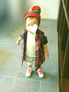 ちおさん（キッズ・80cm）の秋コーディネート