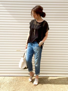 ema.さん（レディース・166cm）の春コーディネート