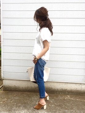 ema.さん（レディース・166cm）の夏コーディネート