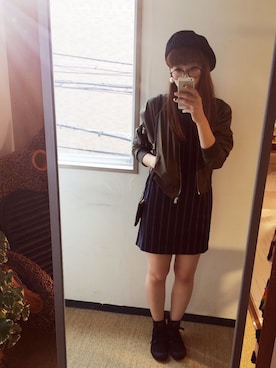 「パラディウム」｜emi☺︎さん（レディース・166cm）の秋コーディネート