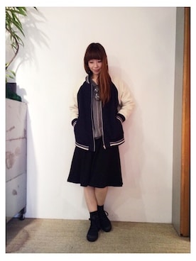 「パラディウム」｜emi☺︎さん（レディース・166cm）の秋コーディネート