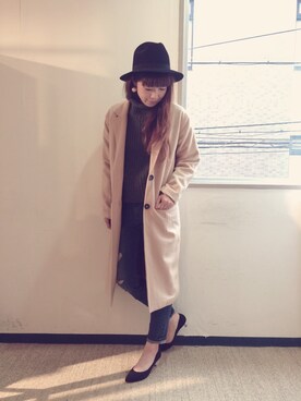 emi☺︎さん（レディース・166cm）の冬コーディネート