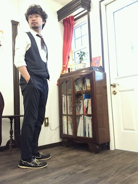 「アイテム（その他）」を使った、ABEさん（メンズ・171cm・30代）の夏コーディネート