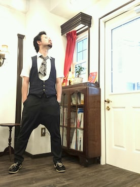 「アイテム（その他）」を使った、ABEさん（メンズ・171cm・30代）の夏コーディネート