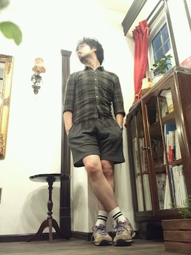 「アイテム（その他）」を使った、ABEさん（メンズ・171cm・30代）の秋コーディネート