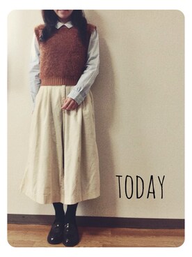 ma sa miさん（レディース・152cm）の冬コーディネート