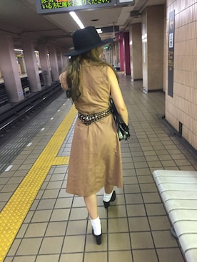 「エスニック」｜「アイテム（トレンチコート）」を使った、eriko_yoshidaさん（レディース・166cm）の夏コーディネート