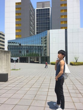 「semantic design（セマンティックデザイン）のアイテム（その他）」を使った、Sano'sFittingRoomさん（メンズ・166cm）の春コーディネート