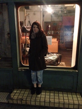 「POLLINI（ポリーニ）のアイテム」を使った、MOEさん（レディース・158cm）の冬コーディネート