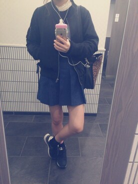 Chiho♡さん（レディース・163cm）の冬コーディネート