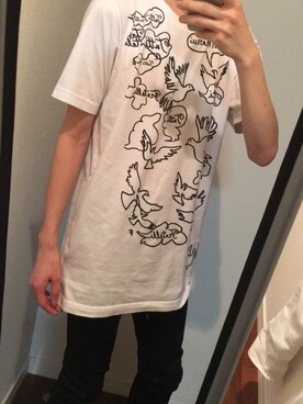「UEG（ユーイージー）のアイテム」を使った、生坂  叶汰さん（メンズ・176cm）の夏コーディネート