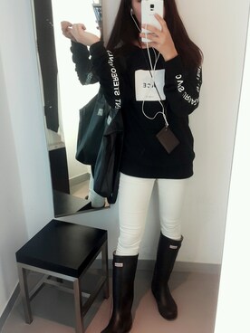 「Stereo（ステレオ）のアイテム」を使った、15さん（レディース・158cm）の秋コーディネート