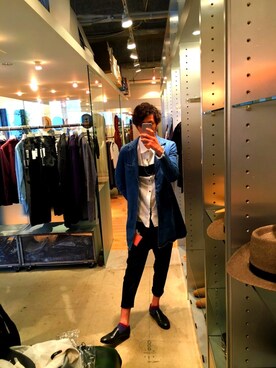 A.B.Cさん（メンズ・185cm）の夏コーディネート