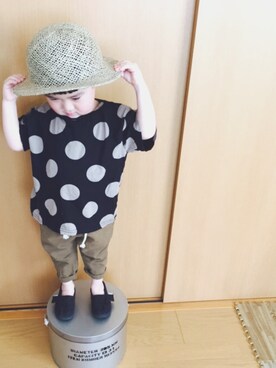 natukiさん（キッズ・90cm）の春コーディネート