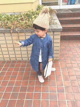 natukiさん（キッズ・90cm）の春コーディネート