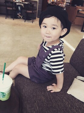 natukiさん（キッズ・100cm）の夏コーディネート