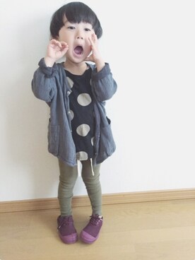 natukiさん（キッズ・100cm）の夏コーディネート