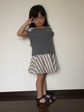 あんぱんちさん（キッズ・110cm）の秋コーディネート