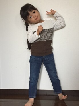 あんぱんちさん（キッズ・110cm）の秋コーディネート