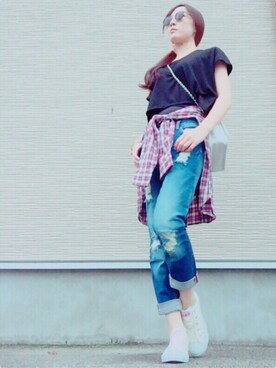 yukinaさん（レディース・158cm）の夏コーディネート