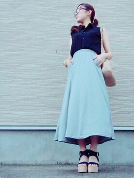 yukinaさん（レディース・158cm）の夏コーディネート