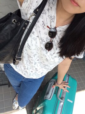 優さん（レディース・165cm）の夏コーディネート