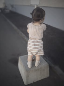 「handmade」｜「アイテム（レインシューズ）」を使った、よっすぃーさん（キッズ・80cm）の夏コーディネート