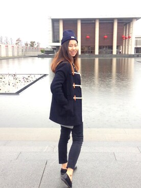 「Ballet.A（バレット　エー）のアイテム」を使った、謝宜彤さん（レディース・169cm）の春コーディネート