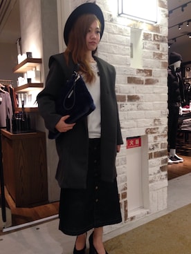 Satake Yukaさん(レディース・151cm)の秋コーディネート