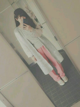 「Crisp（クリスプ）のアイテム（ヘアアクセサリー）」を使った、なづきさん（レディース・156cm）の春コーディネート