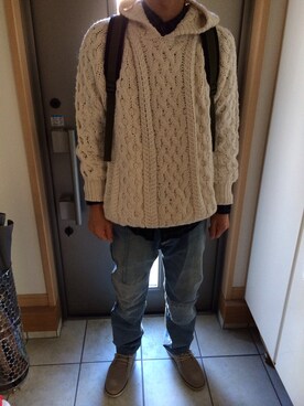 takさん（メンズ・179cm）の冬コーディネート