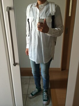 takさん（メンズ・179cm）の夏コーディネート