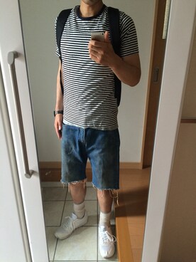 takさん（メンズ・179cm）の夏コーディネート