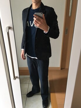 takさん（メンズ・179cm）の秋コーディネート