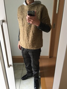 「SASQUATCHfabrix.（サスクワァッチファブリックス）のアイテム」を使った、takさん（メンズ・179cm）の秋コーディネート