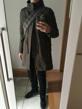 takさん（メンズ・179cm）の冬コーディネート