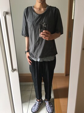 takさん（メンズ・179cm）の夏コーディネート