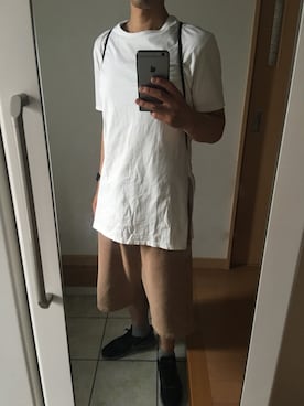 「N.HOOLYWOOD（N.ハリウッド）のアイテム（ボディバッグ/ウエストポーチ）」を使った、takさん（メンズ・179cm）の秋コーディネート