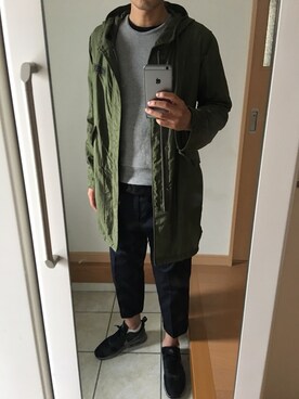 「SASQUATCHfabrix.（サスクワァッチファブリックス）のアイテム」を使った、takさん（メンズ・179cm）の秋コーディネート