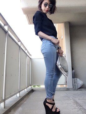 ayako112さん（レディース・154cm）の夏コーディネート